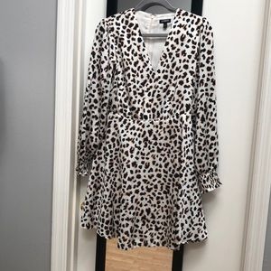 Express Cheetah Print Dress